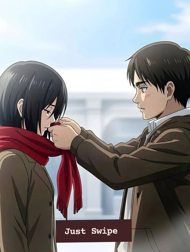 Mikasa's Red Crochet Scarf